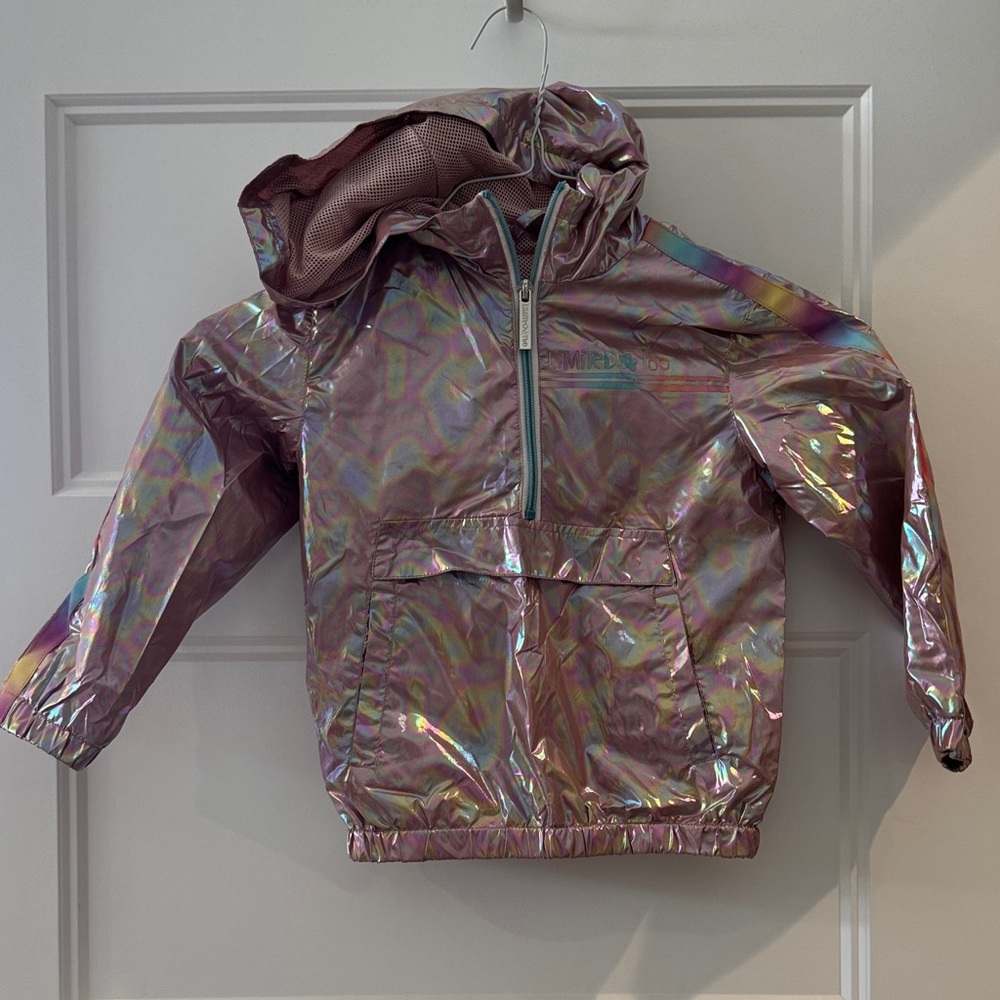 Limited Too Iridescent Kids Raincoat